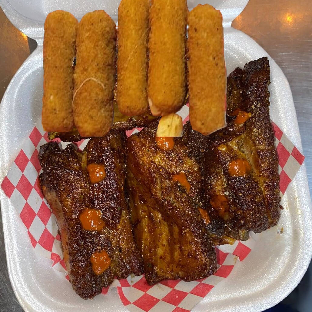 Combo Costillas + Dedos de queso