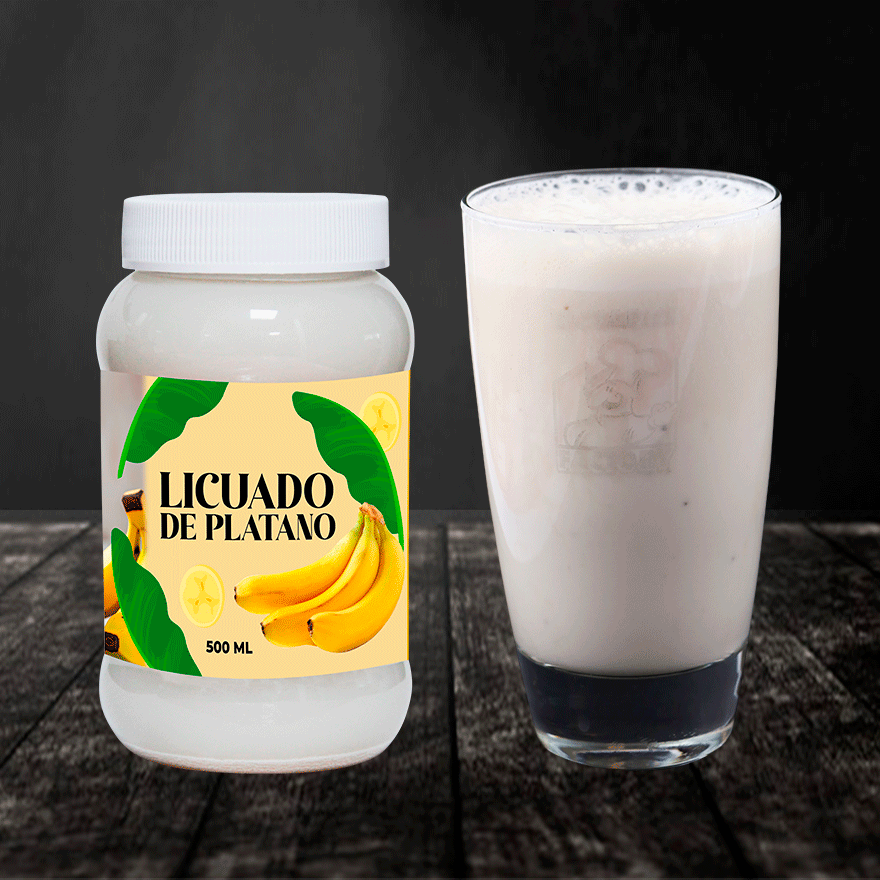 Licuado Platano 500 ml