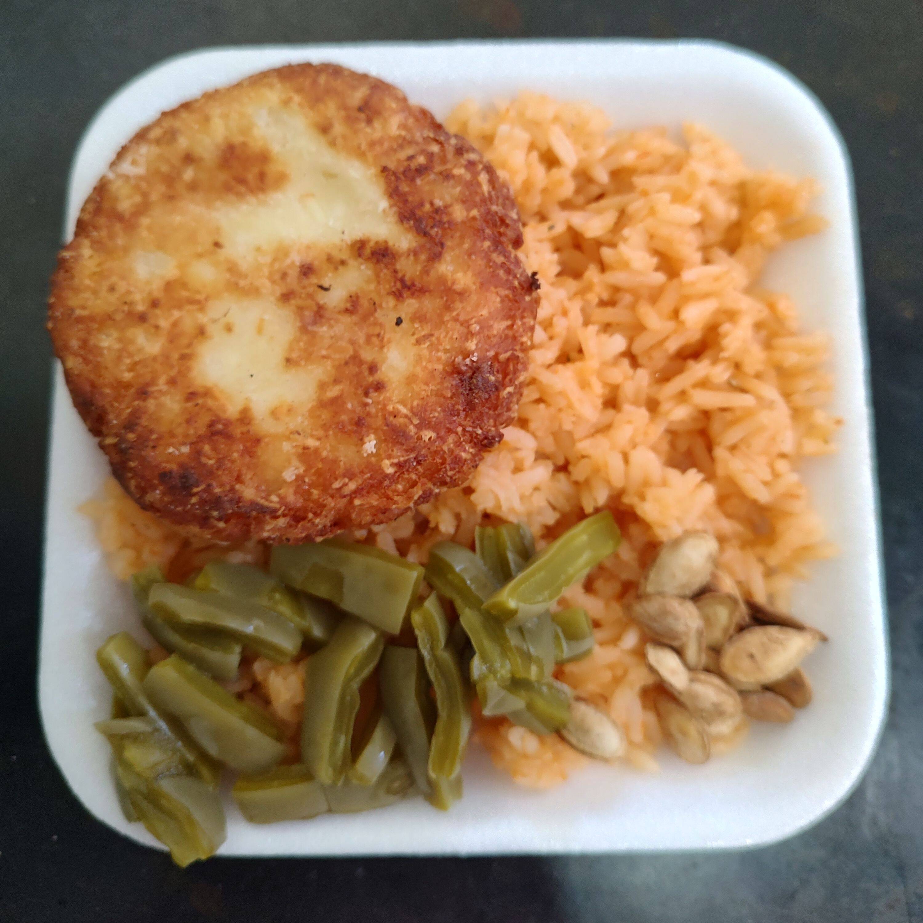 Medio Taco de Torta de Papa