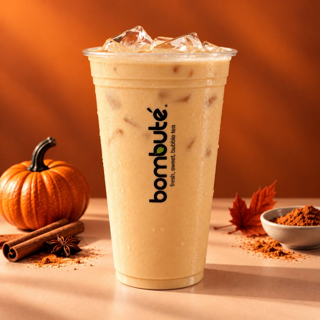 Pumpkin Spice Milk Tea