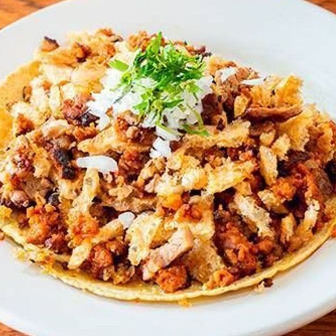 Taco campechano