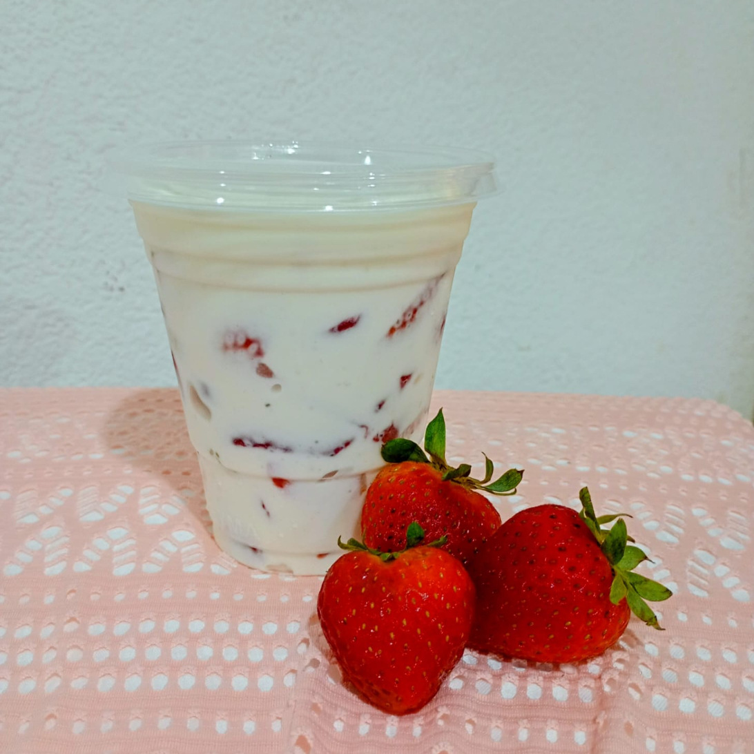 Fresas con Crema Sencillas