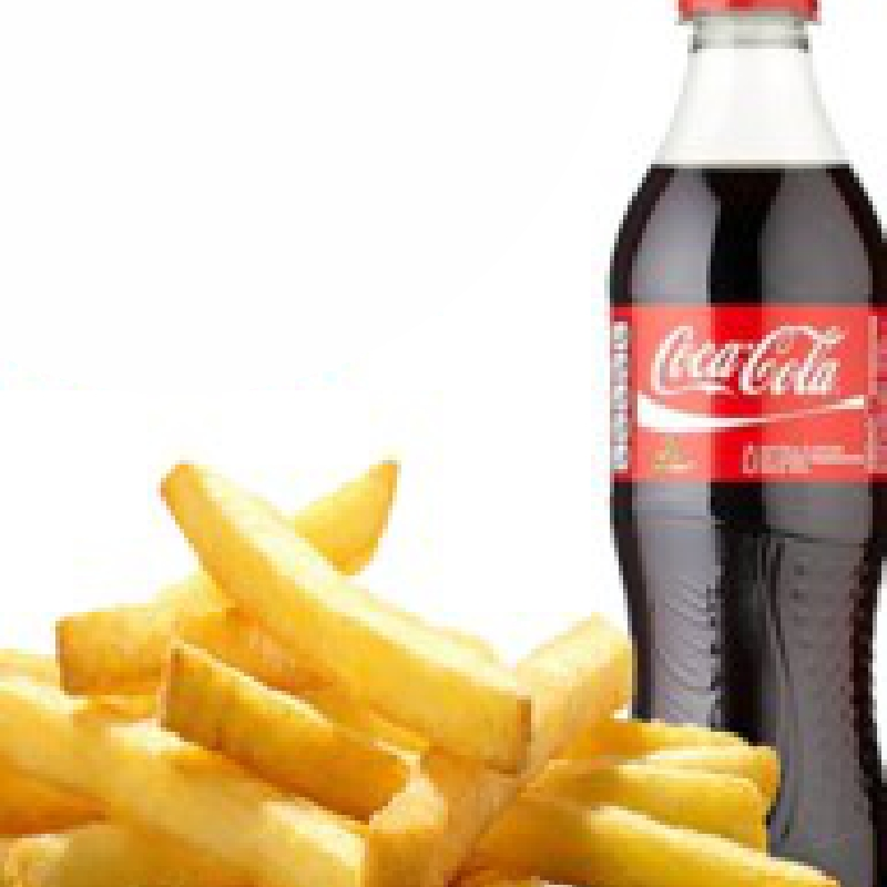 Papas y Refresco