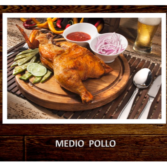 Medio Pollo al Carbón