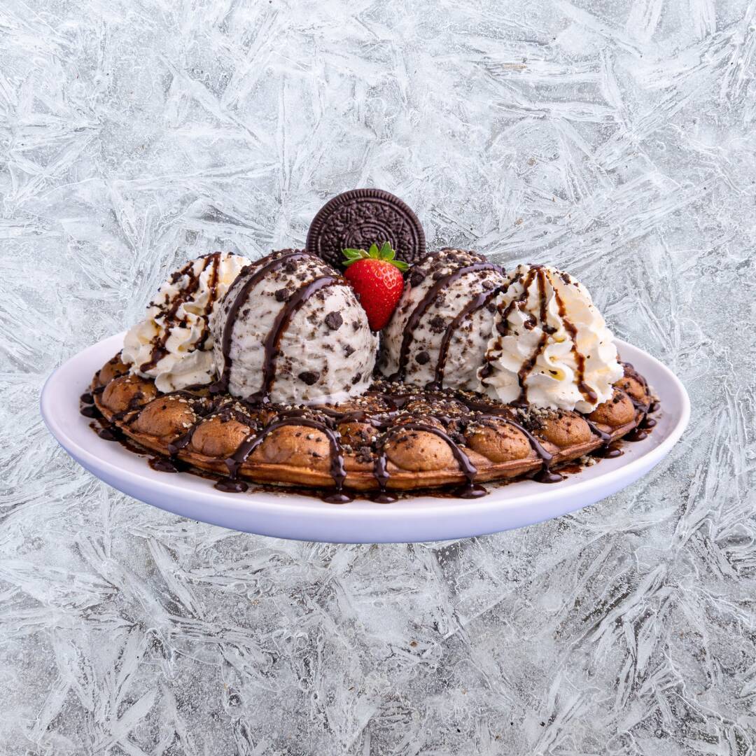 Waffle Cookies And Cream