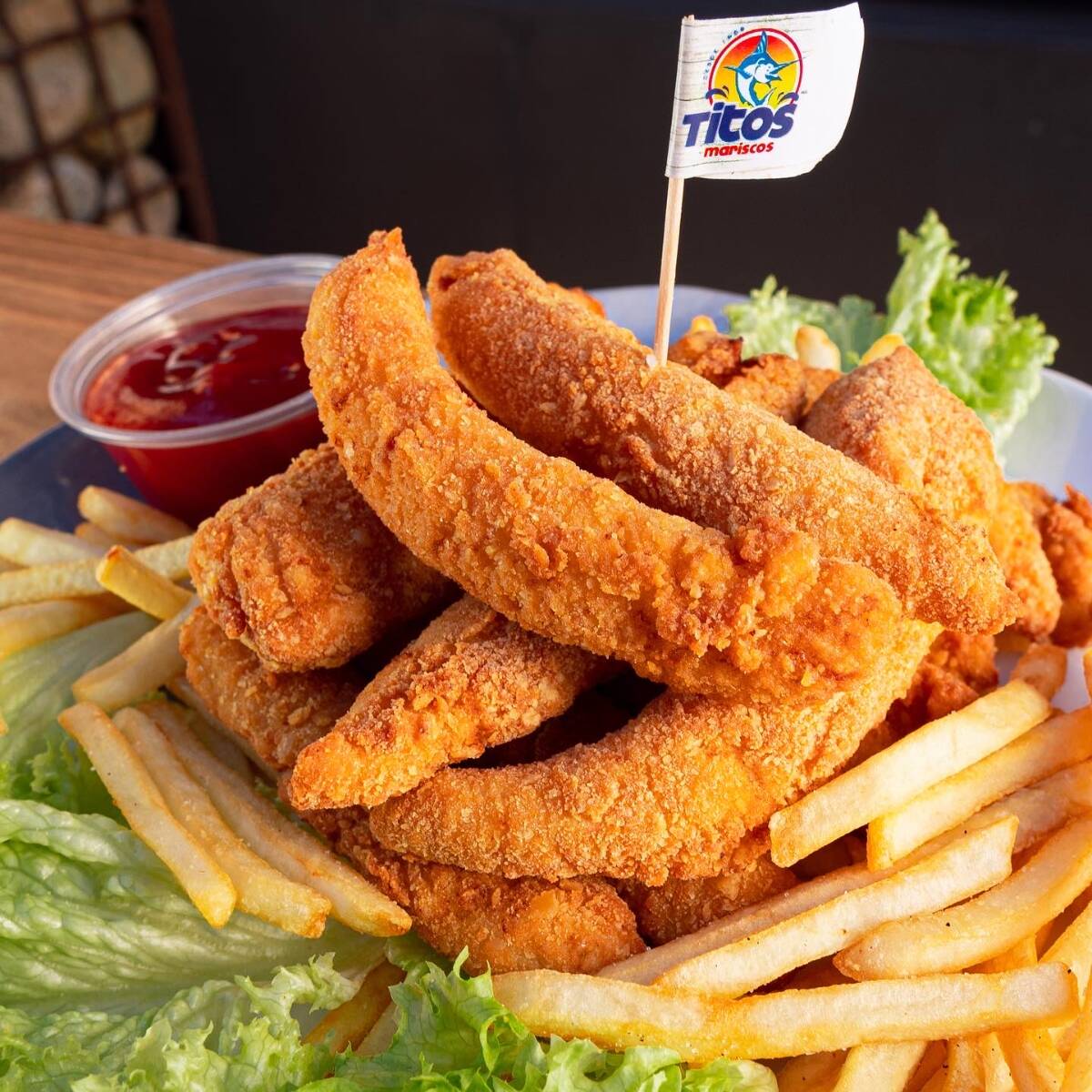 Deditos de Pescado con Papas