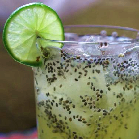 Agua de Chía con Limón