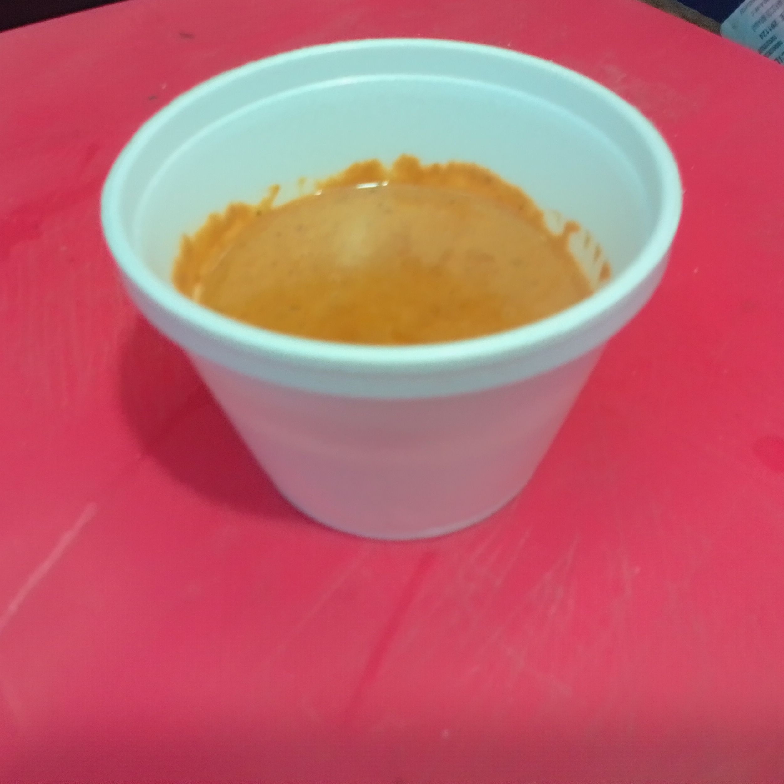 Porción de Crema de chipotle