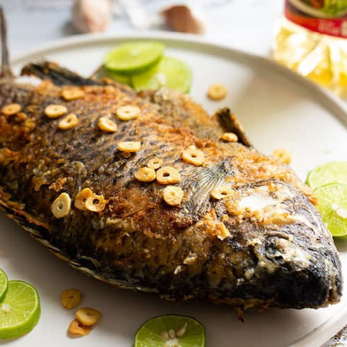 MOJARRA AL MOJO DE AJO