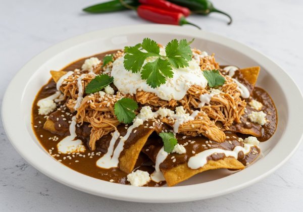 Chilaquiles de Mole