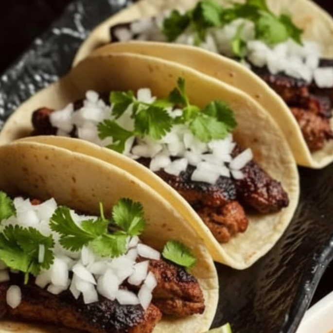 Tacos de Barbacoa de Picaña Zarandeada