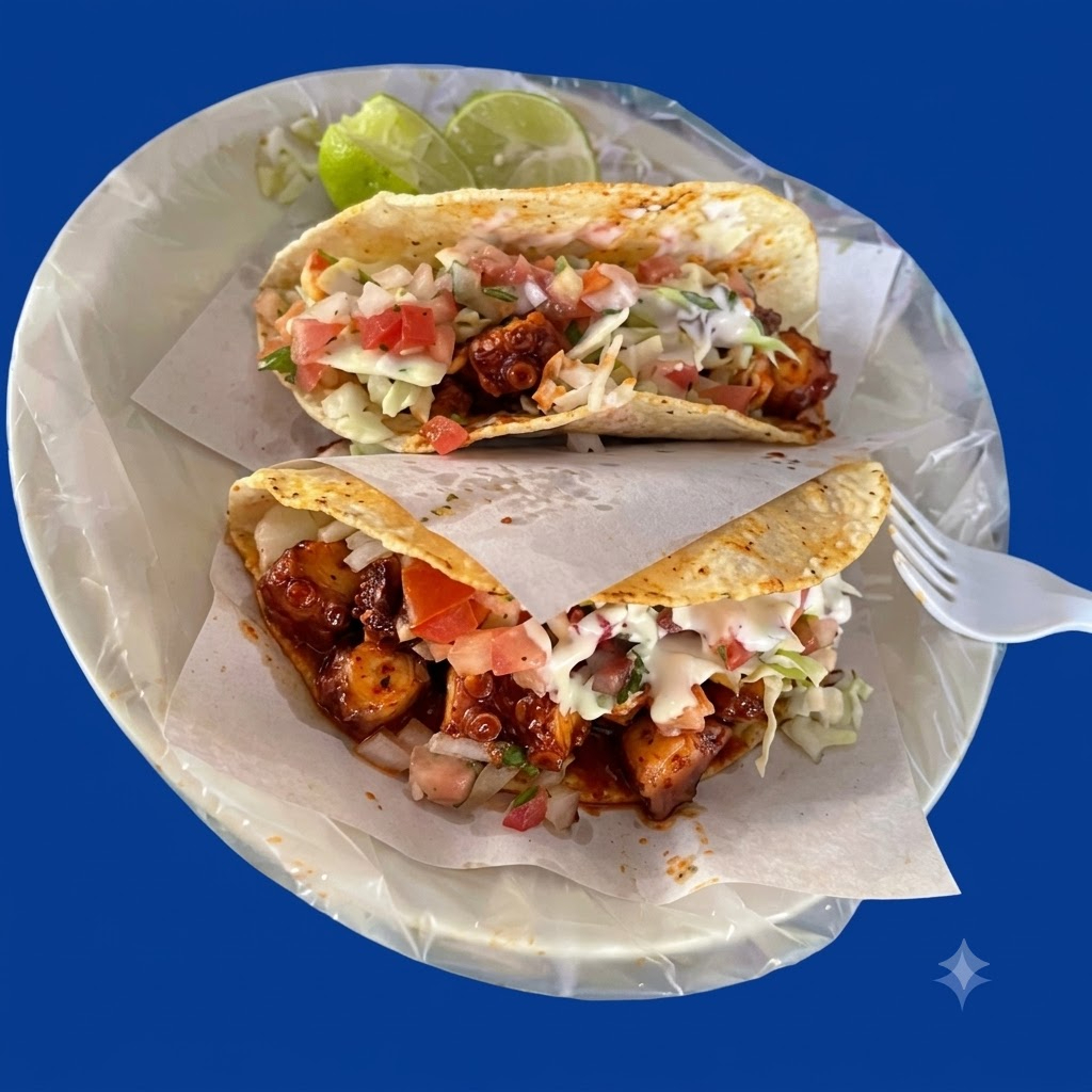 Taco Pulpo Enchilado