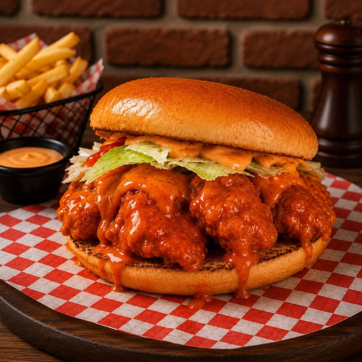 Burger Mango Habanero