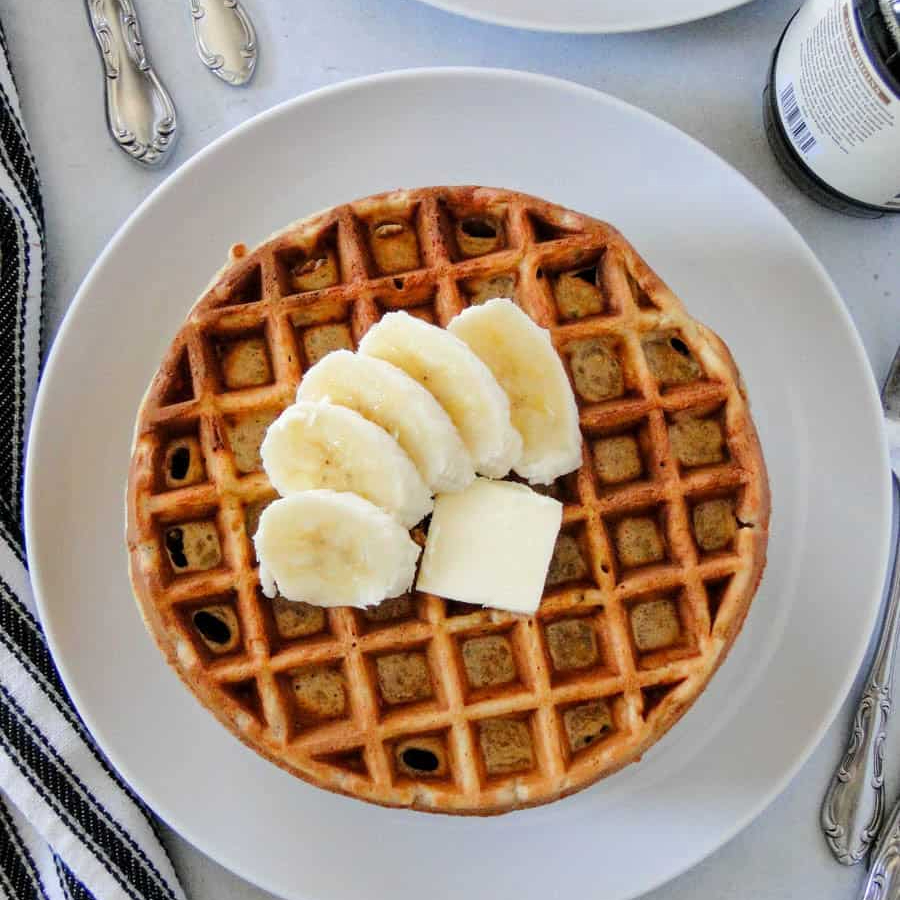 Waffle 2 ingredientes