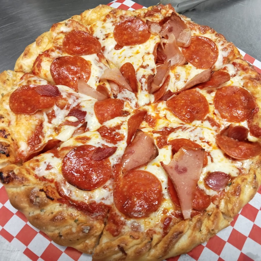 COMBOS PIZZA PEPERONI Y JAMON