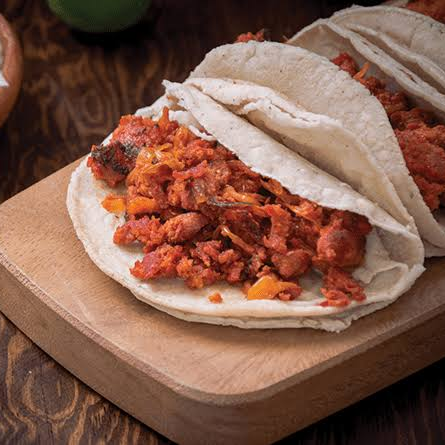 Taco chorizo