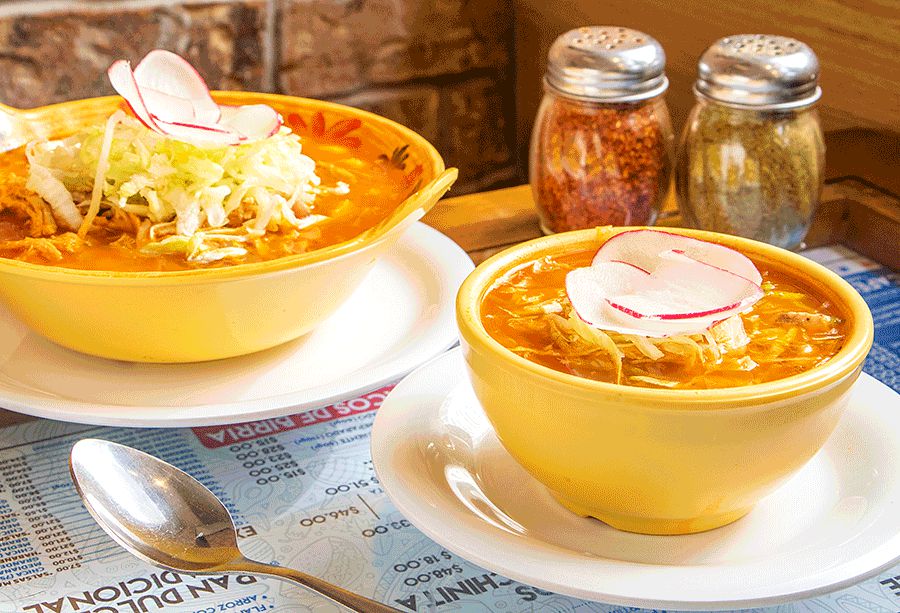 Pozole grande de cabeza