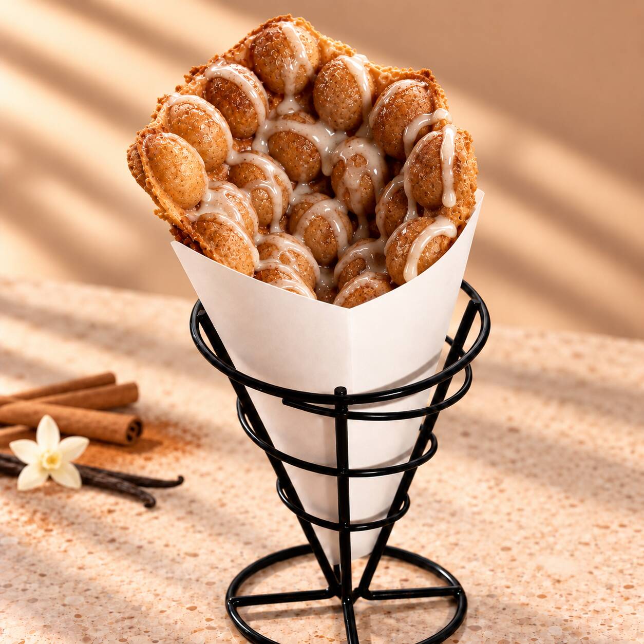 Waffle Canela