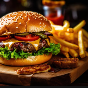 Combo Hamburguesa Mexicana