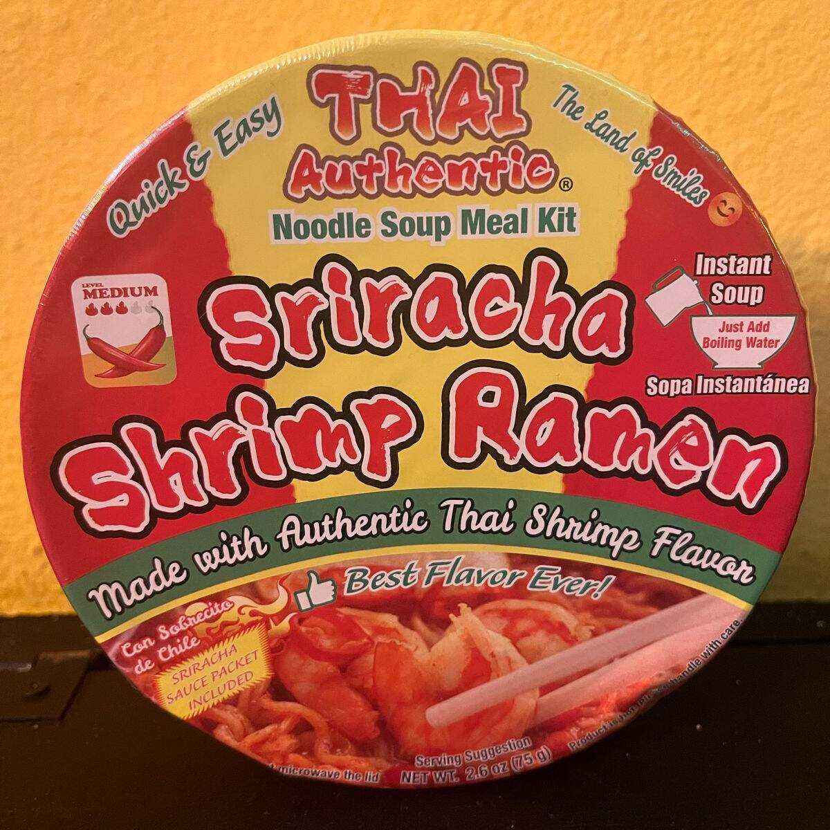 Bowl Sriracha ramen