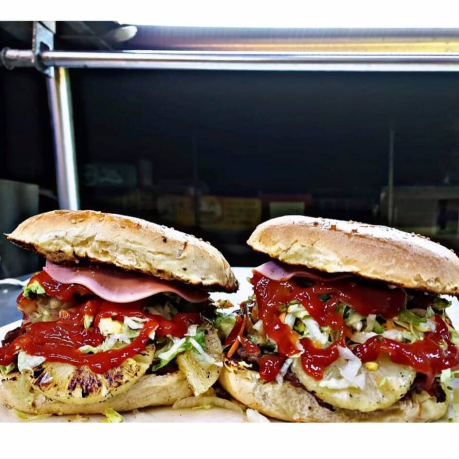 Hamburguesa Hawaiana