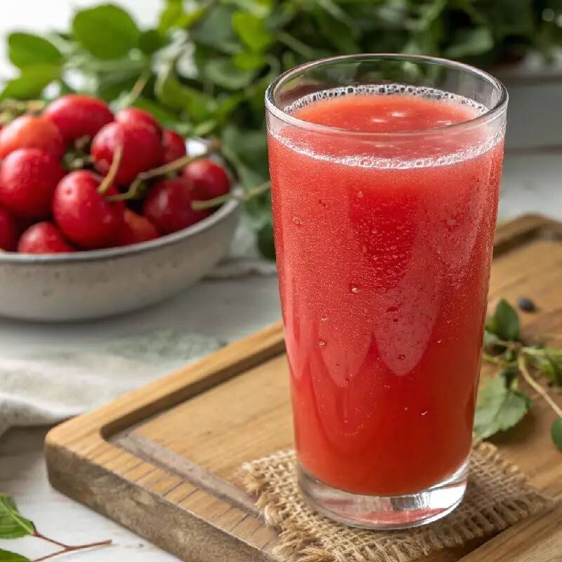 Imagem Ilustrativa, Suco de Acerola Natural 1L.