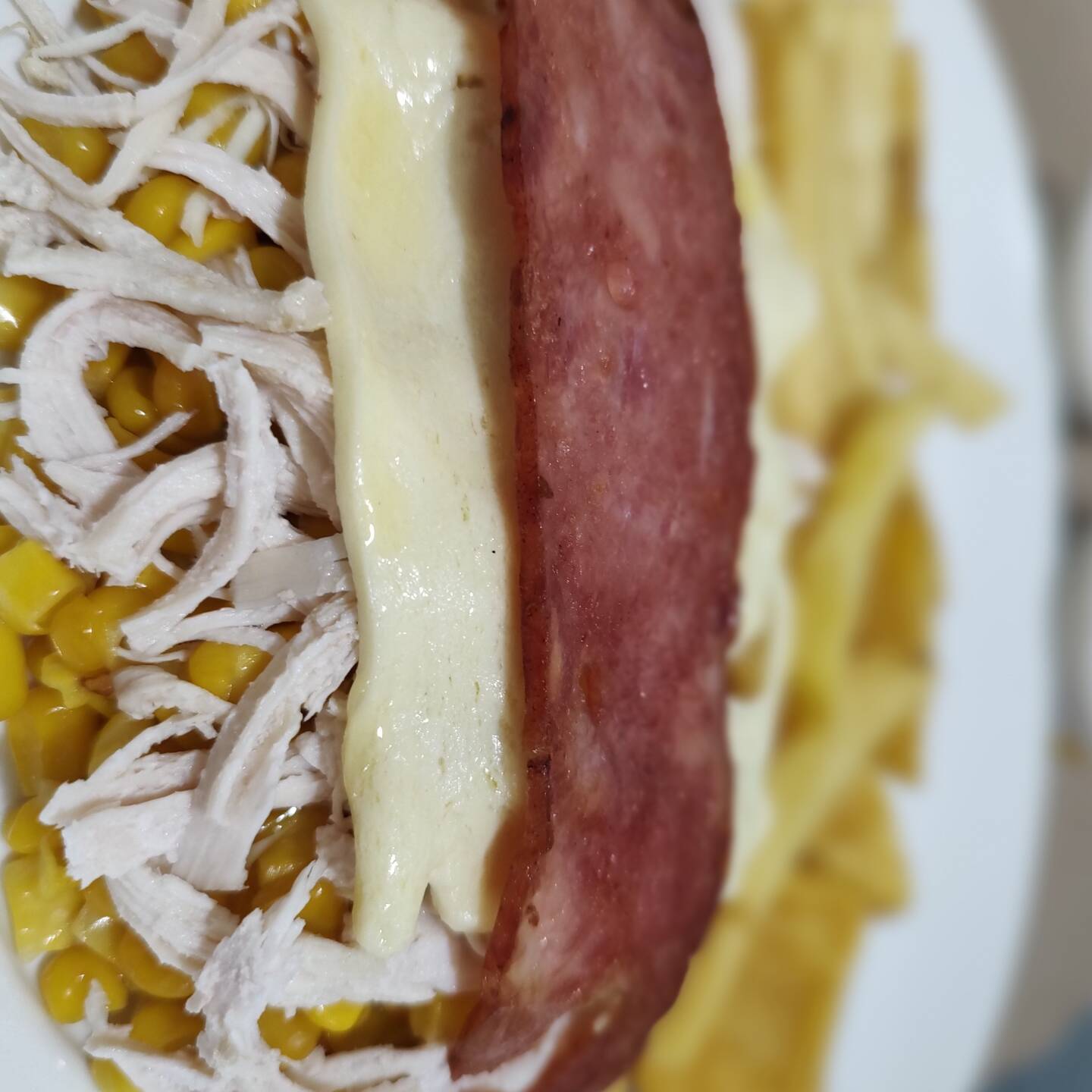 Desgranado de Pollo + Bebida.