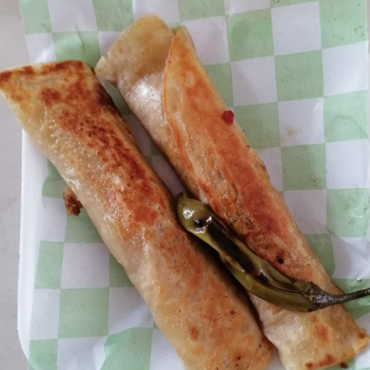 BURRO DE MACHACA CON PAPA