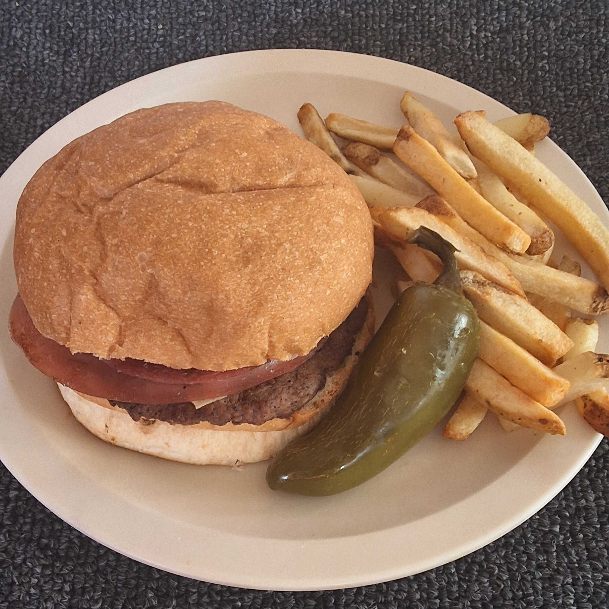Hamburguesa Especial con Papas