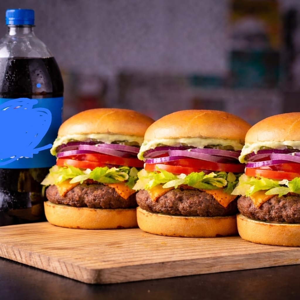 3 especias + 1 refrigerante 2 litros