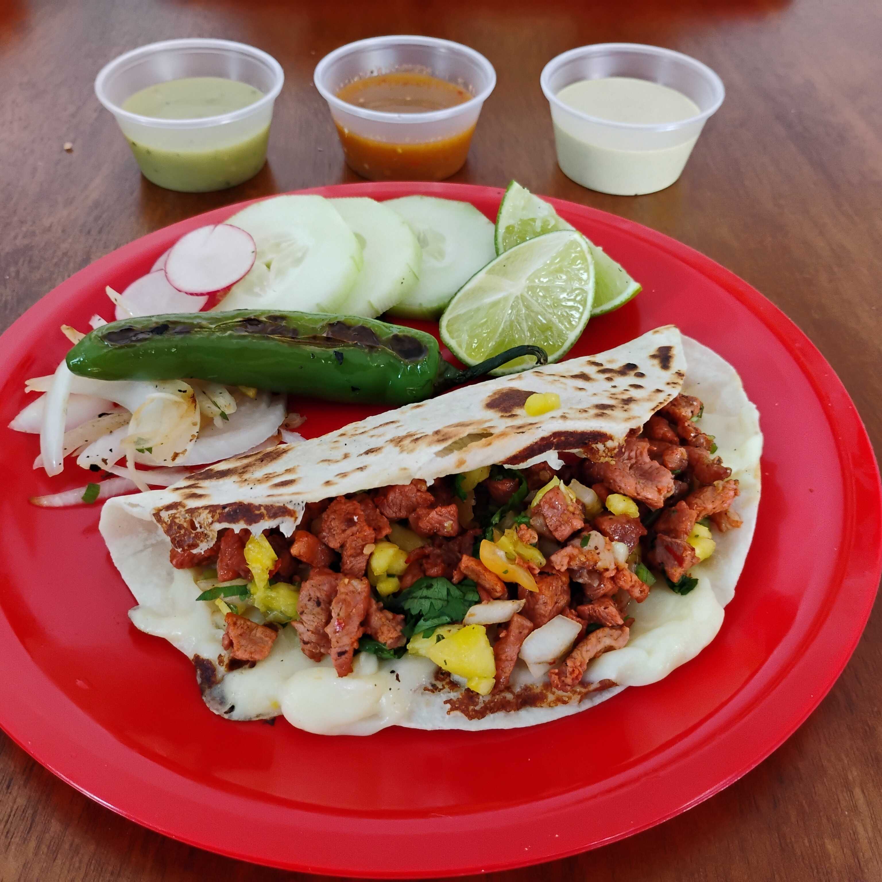 Quesadilla Sencilla Pastor