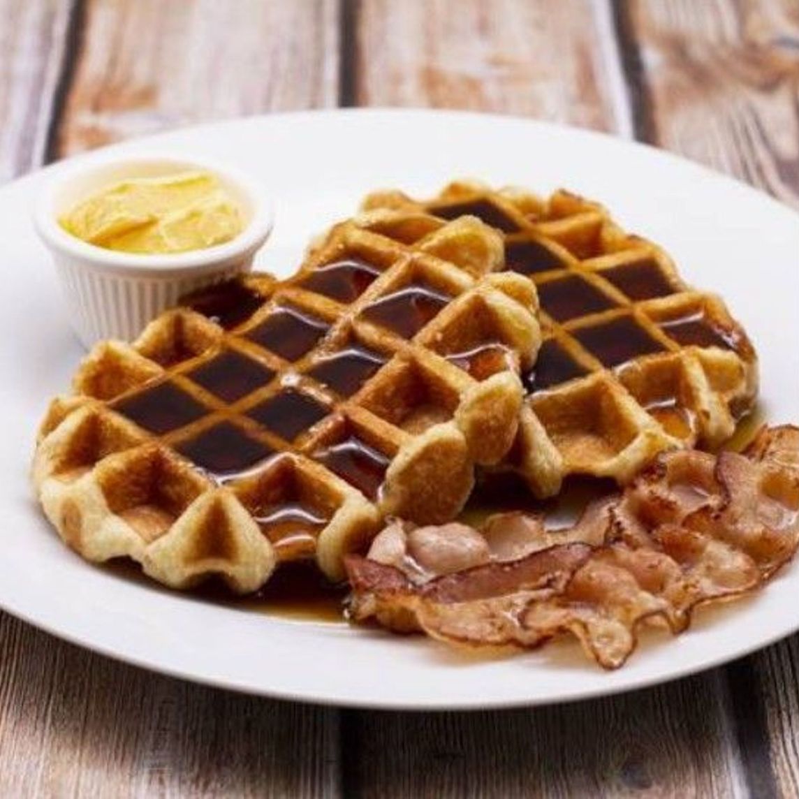 Waffles del Fogón (Dos)