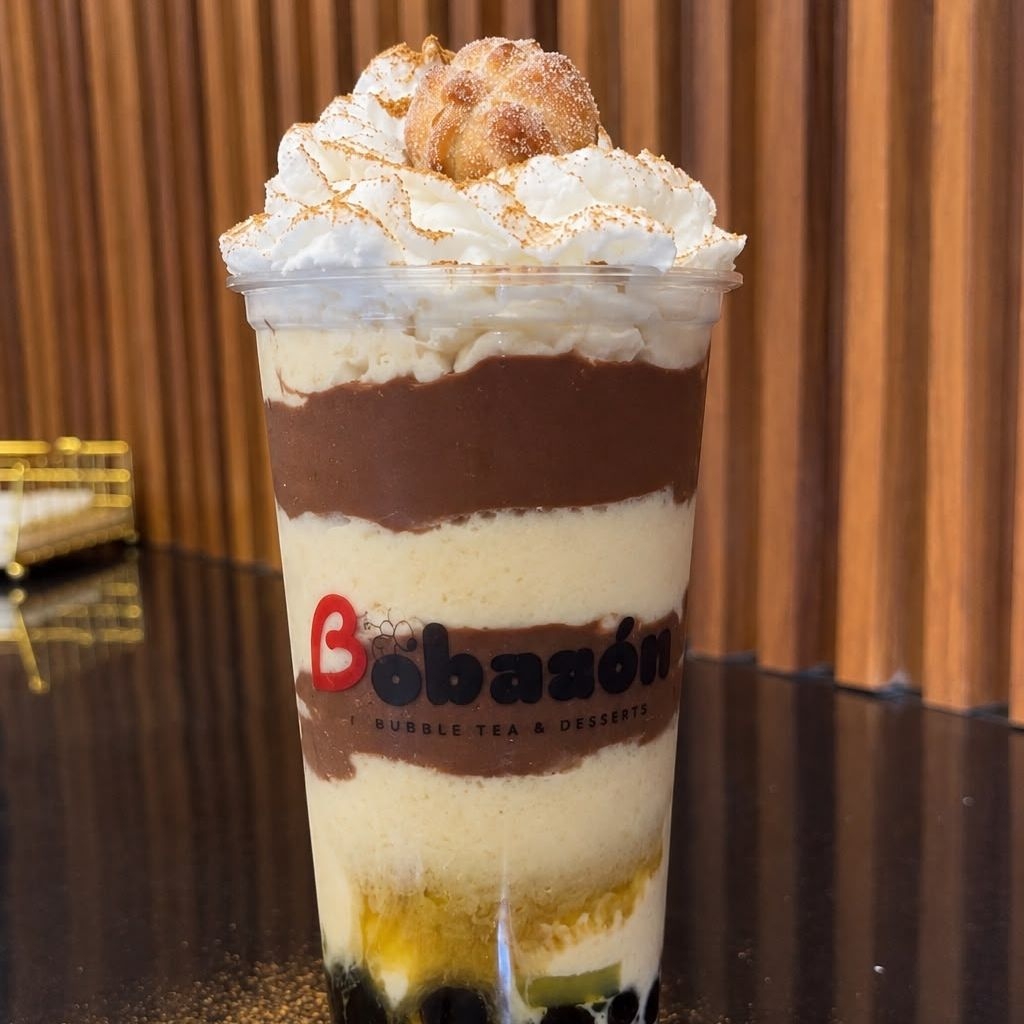 Smoothie clásico pan de muerto nutella