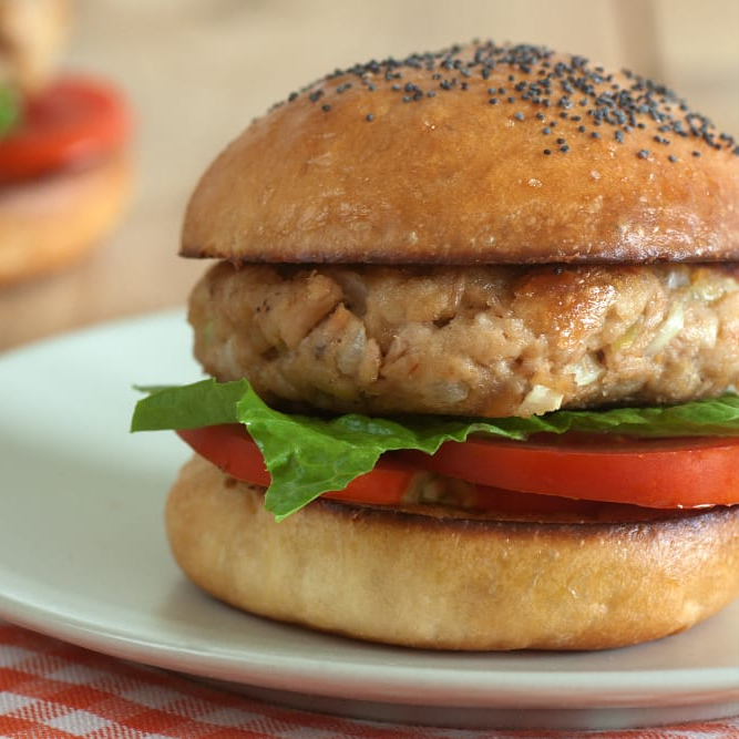 Tuna Burger Premium gourmet