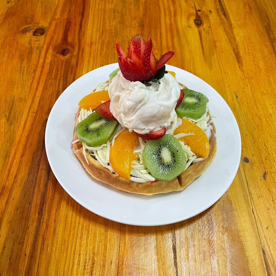 Waffle Passion Fruit