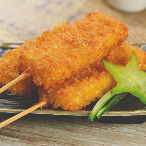 KUSHAGES DE PLATANO MACHO Y QUESO