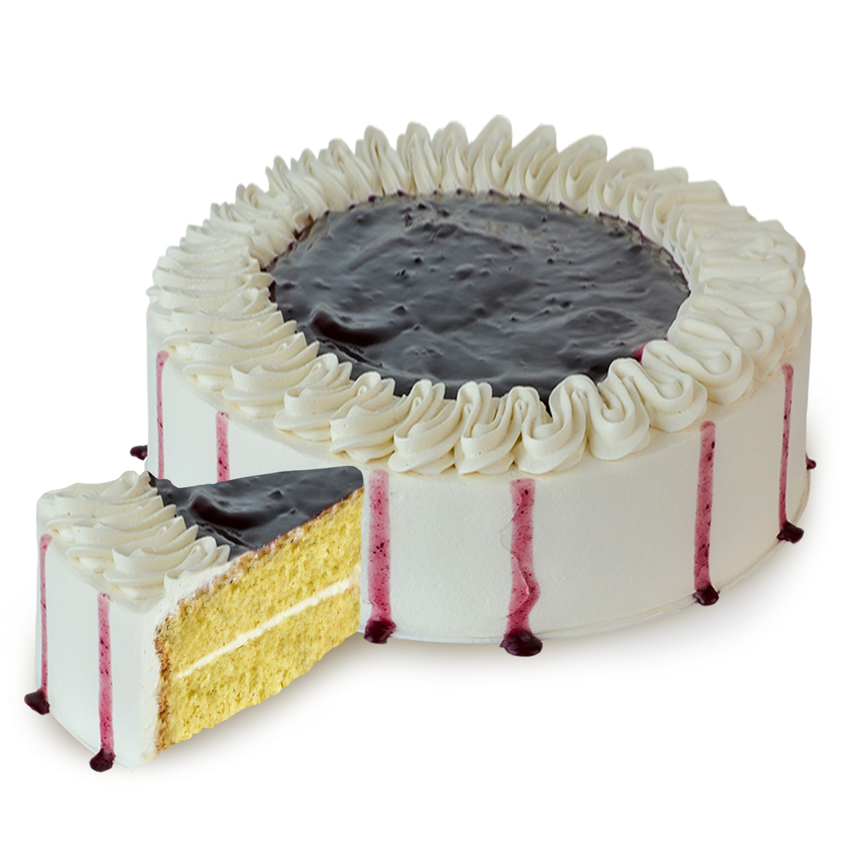 Pastel de Queso con Frutas Rojas Grande