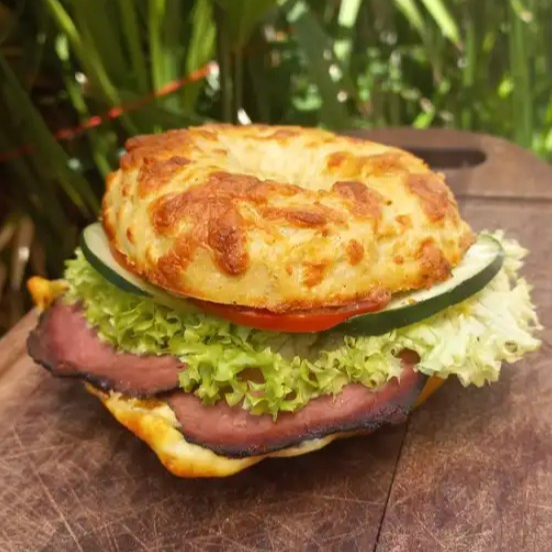 Bagel de Roast Beef