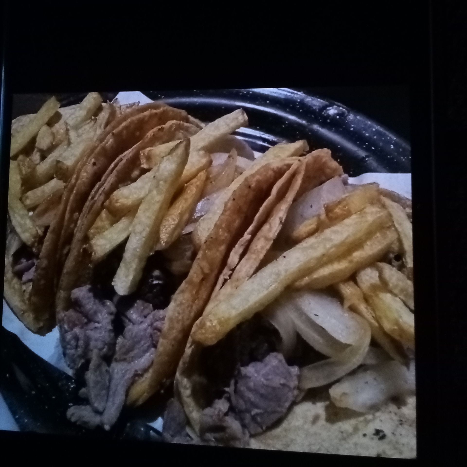 Tacos de Arrachera con Papas a la Francesa