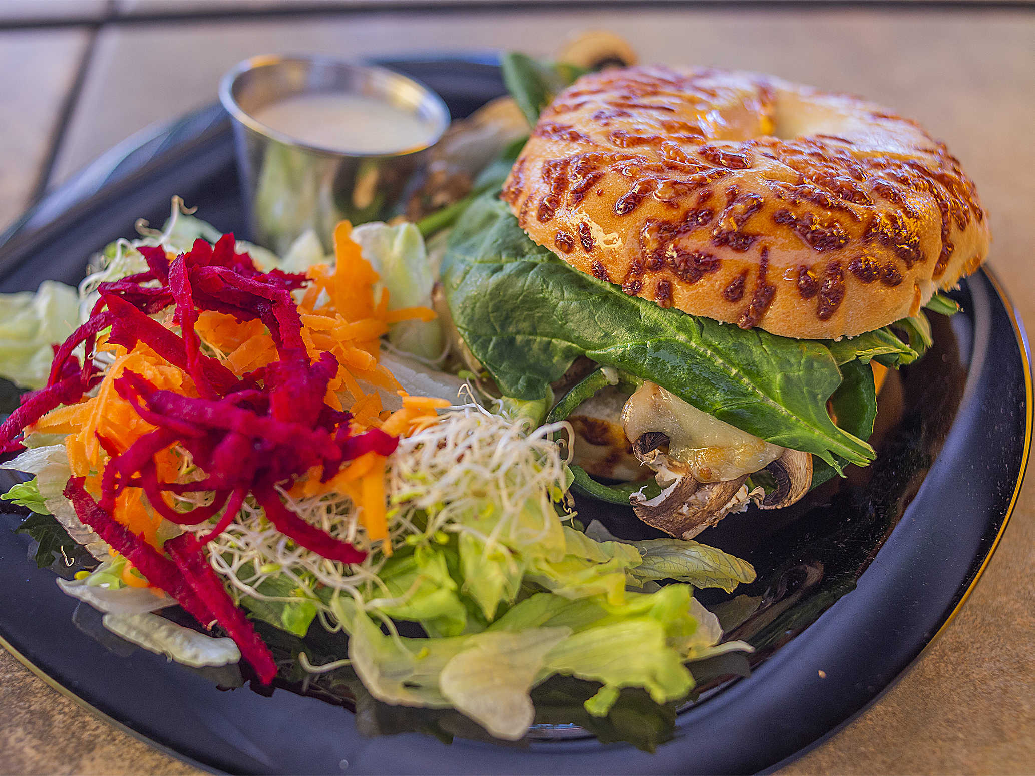 Bagel Vegetariano