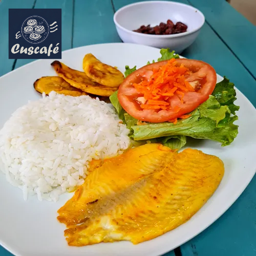 Casado con Pescado + Refresco