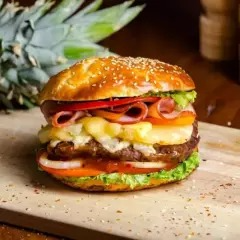 Hamburguesa Hawaiana