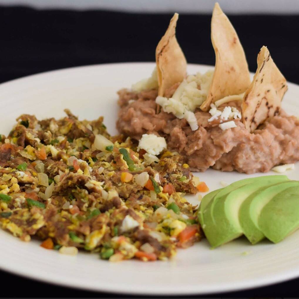 Machaca con Huevos