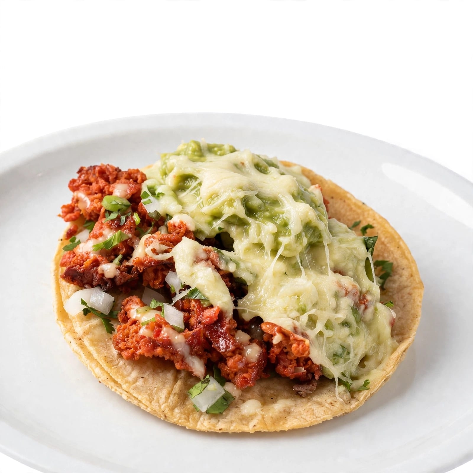 Taco de Maíz Longaniza C/Queso