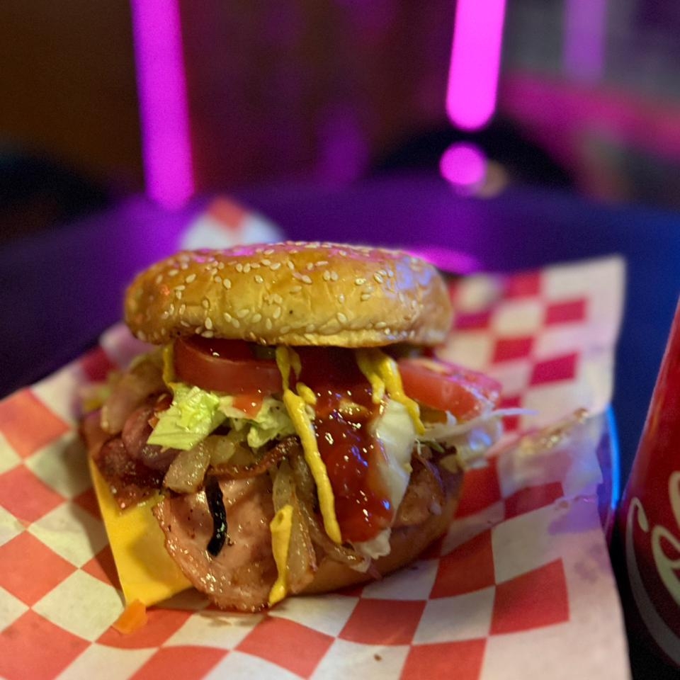 Hamburgesa Hawaiana