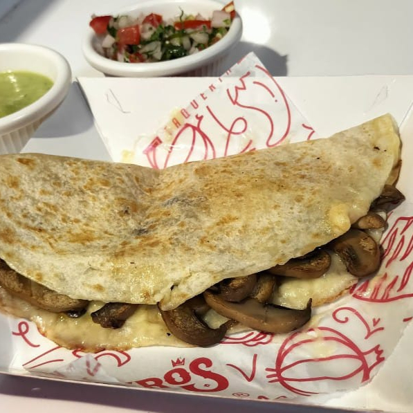 Quesadilla con champiñones