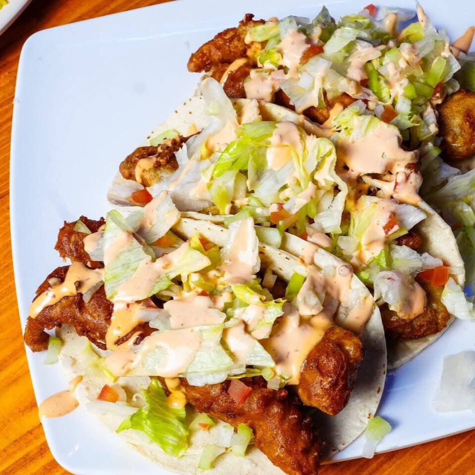 Taco de Rebosado de Pescado
