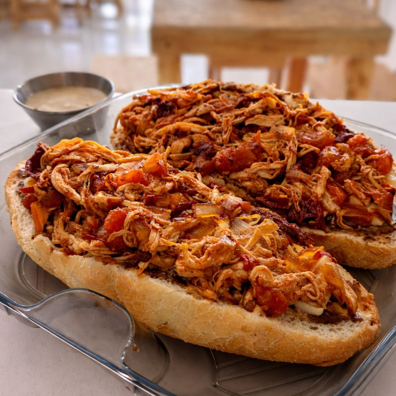 MOLLETES TINGA