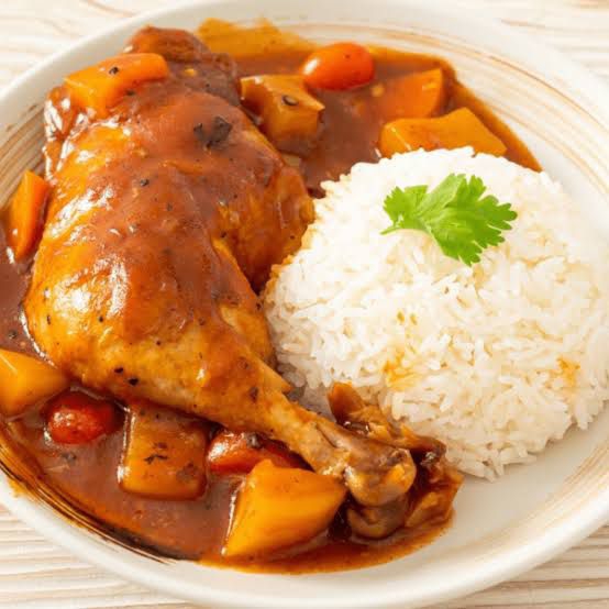 Orden de estofado de pollo