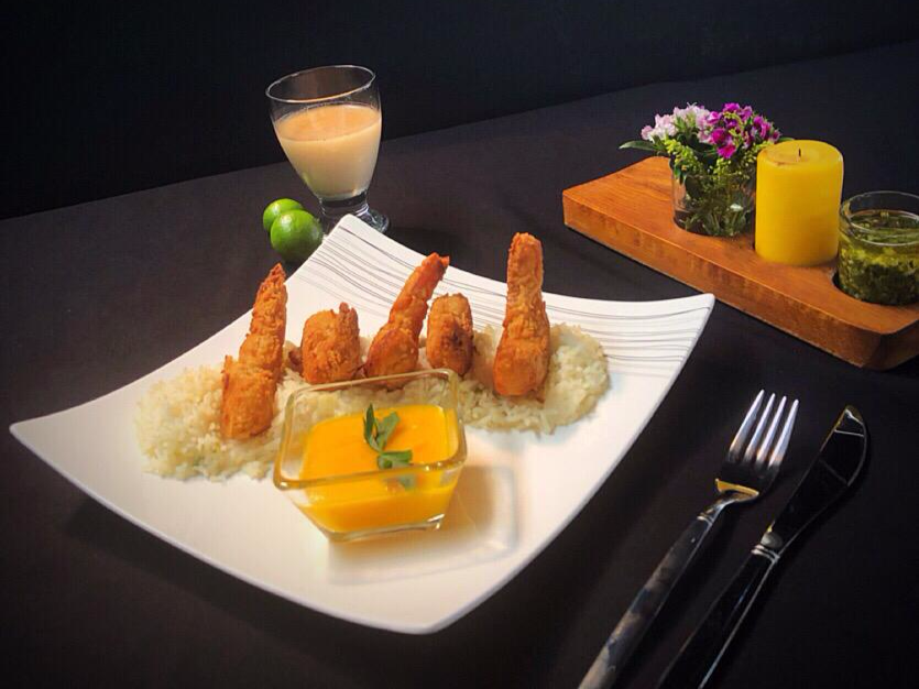 Camarones Jumbo al Coco